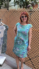 【S-5XL】 Modna sukienka z okrągłym dekoltem i nadrukiem