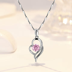 🎁🌊Zestaw upominkowy Heart of the Ocean (naszyjnik w kształcie serca + bransoletka)