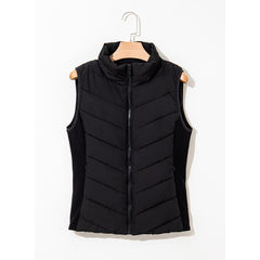 💖 Hot SPRZEDAŻ 50% zniżki ✨️Womens Bez rękawów Zip Up Puffer Vest 💗-Cozy bez objętości