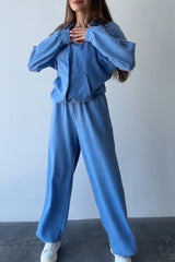 Damski dwuczęściowy zestaw na co dzień