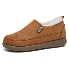 [35-41]Nowe zimowe damskie aksamitne buty śniegowe z grubą podeszwą i wykończeniem antypoślizgowym