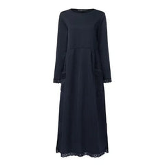 🔥Loose Plus rozmiar koronkowy maxi sukienka maxi