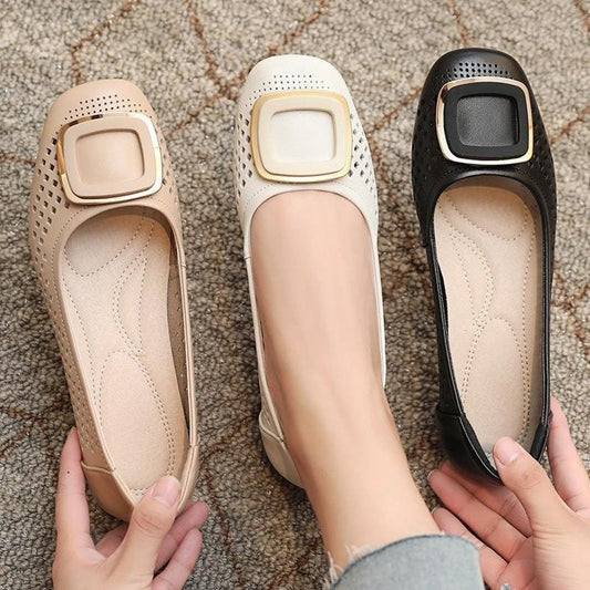 2025 Spring Lato Miękkie dno swobodne buty na swobodne buty na płytkie buty dla kobiet