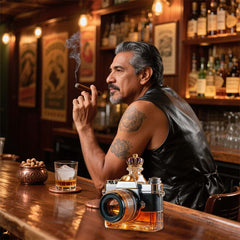 Butelka ze szkła fotograficznego