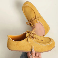 Miękkie koronkowe mokasyny