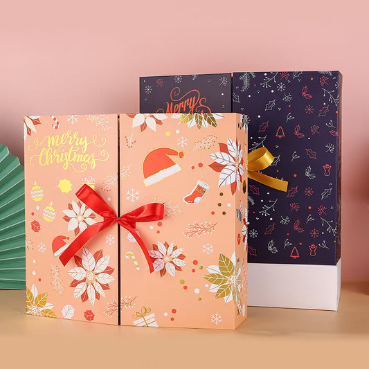🎁✨Nowe pudełko z niespodzianką na prezent bożonarodzeniowy 2025, pudełko z kalendarzem odliczania