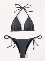 brązowe bikini