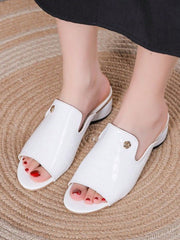 [35-45]✨Letnie damskie pantofle na grubym obcasie w nowym stylu, modna odzież na zewnątrz✨