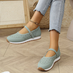 Elegancki oddychający damski poślizg na sandałach ortopedycznych