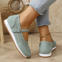 Elegancki oddychający damski poślizg na sandałach ortopedycznych