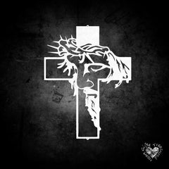 NA SPRZEDAŻ🔥Jezus Krzyż Metalowy Znak Chrystus Dekoracja ścienna