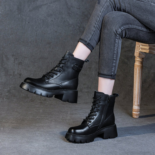 Damskie wygodne skórzane buty ortopedyczne