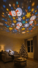 ⚡GORĄCA WYPRZEDAŻ -49%!🔥Lampa projekcyjna LED na Boże Narodzenie