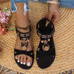 🔥Ostatnia promocja 50% zniżki - Eleganckie damskie sandały ortopedyczne w stylu boho