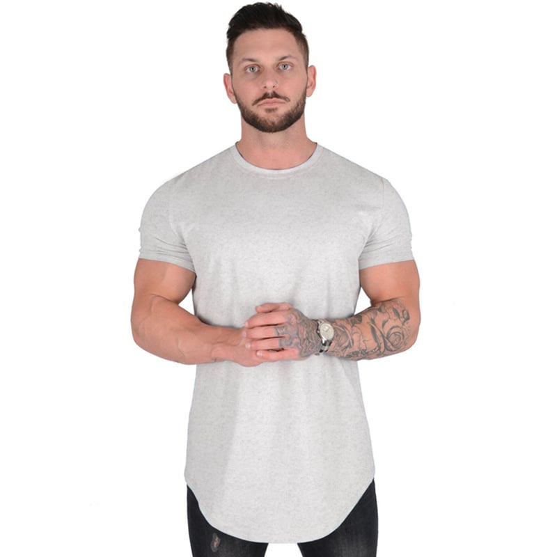 Podstawowy T-shirt o kroju łezki