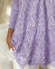 Koronka pod pachami z kwadratowym dekoltem