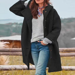 Wyprzedaż końcowosezonowa 50% TANIEJ✨ Swobodny, luźny płaszcz