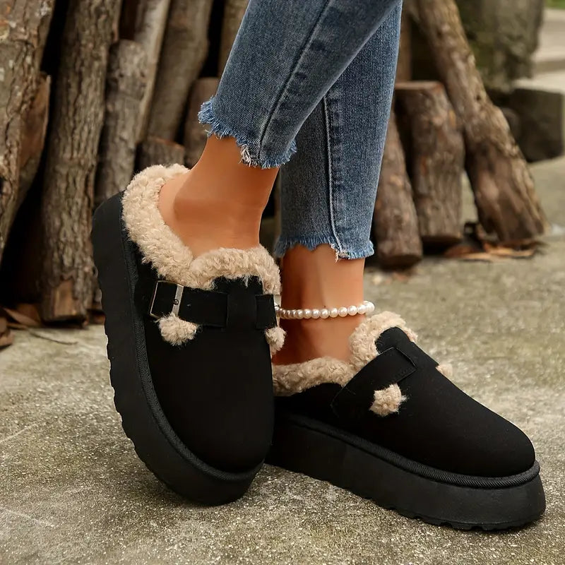 damskie krótkie buty w jednolitym kolorze