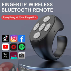 ⏳Bezprzewodowy pilot Bluetooth z opuszkiem palca