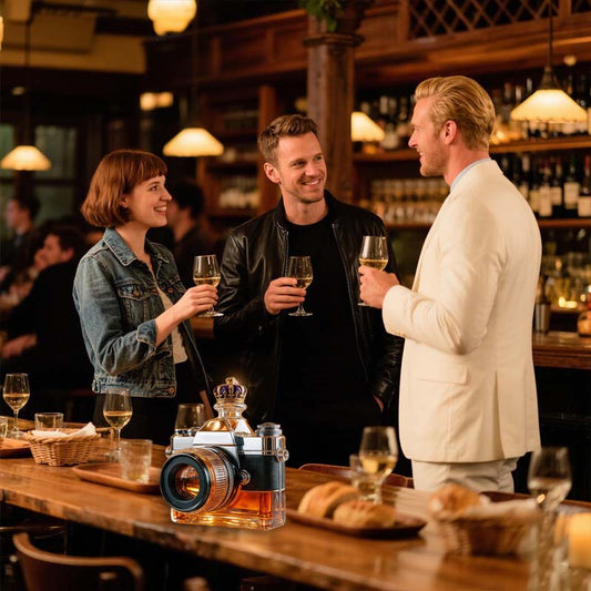 Butelka ze szkła fotograficznego