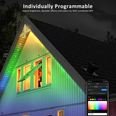 ⏰Last Day Clearance Sale🌈Smart Rainbow LED Permanent Outdoor Light