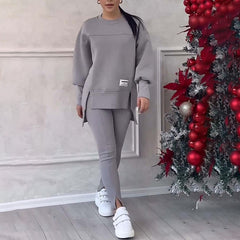 Damski zestaw casualowa bluza i legginsy