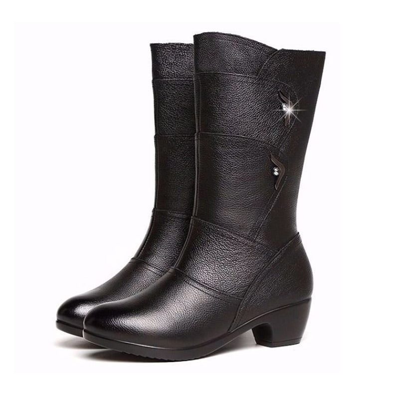 Modne, codzienne, czarne buty ze skóry PU dla kobiet