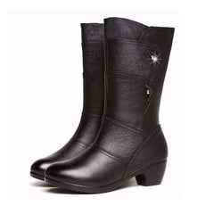 Modne, codzienne, czarne buty ze skóry PU dla kobiet
