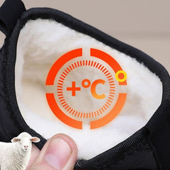 Ciepłe, wodoodporne buty śniegowe z grubą podeszwą