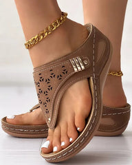 🔥2025 gorąca sprzedaż 🔥 - sandały damskie z miękką podeszwą i grzechem