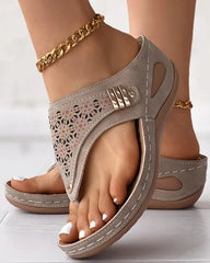 🔥2025 gorąca sprzedaż 🔥 - sandały damskie z miękką podeszwą i grzechem