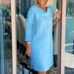 💖 sukienka lniana Domam