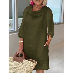 💖 sukienka lniana Domam