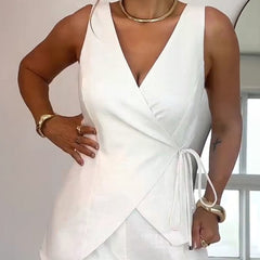 Kobiety w stylu opakowań bez rękawów