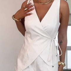 Kobiety w stylu opakowań bez rękawów