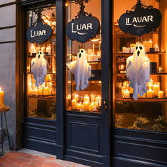 👻👻Halloween Sale 49% OFF🎃Glowing Ghost Chandelier for Halloween Party Decor