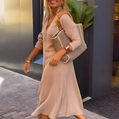 Solidna sukienka damska