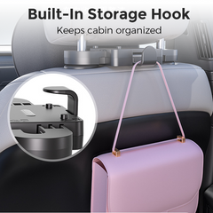 Regulowana poduszka samochodowa w kształcie litery U