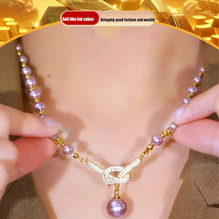 🔥Elegancki naszyjnik ze sztucznych pereł dla kobiet