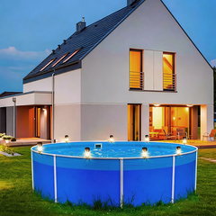 💡Wodoodporne zewnętrzne lampki solarne