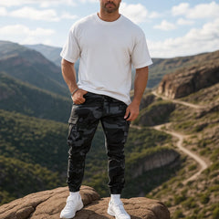 👖 Wytrzymałe taktyczne spodnie robocze – 💪 Wytrzymały nylon-bawełna | 🔧 Wiele kieszeni | 🌲 Gotowy do pracy i na świeżym powietrzu