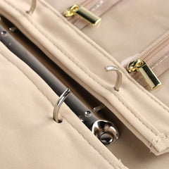 🔥 Gorąca wyprzedaż 50% ZNIŻKI 🔥 Elegancka przenośna torba do przechowywania biżuterii w kratkę