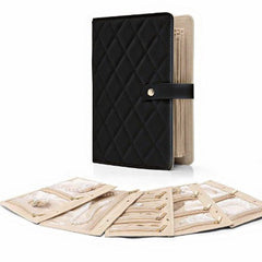 🔥 Gorąca wyprzedaż 50% ZNIŻKI 🔥 Elegancka przenośna torba do przechowywania biżuterii w kratkę