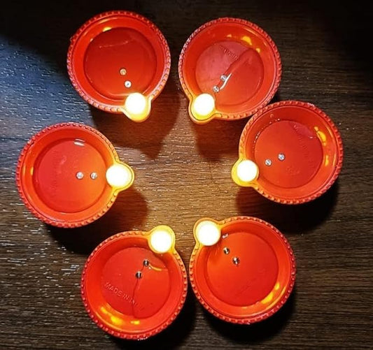Akhand Jyot Diya (opakowanie 6 sztuk)