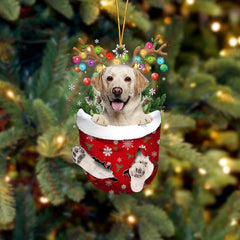 🐶 (2 szt.) Urocza świąteczna ozdoba w kształcie psa w skarpetce🎄