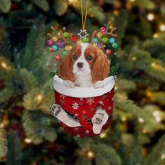 🐶 (2 szt.) Urocza świąteczna ozdoba w kształcie psa w skarpetce🎄
