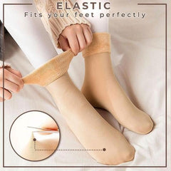 💖Pogrubiające zimowe skarpetki śnieżne z miękkiego aksamitu🧦