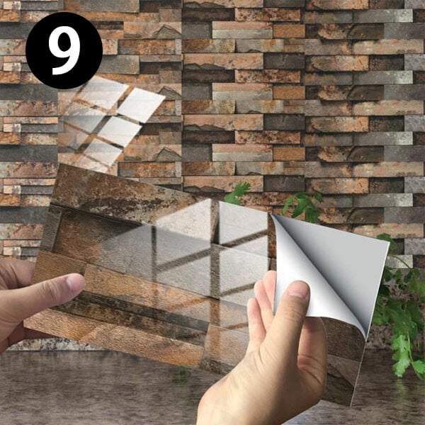 🔥OSTATNI DZIEŃ 49% ZNIŻKI🔥 KREATYWNE PIĘKNANIE DOMU NAKLEJKI 3D NA PŁYTKI