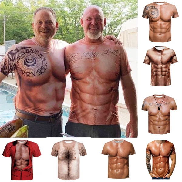 🎁Gorąca wyprzedaż noworoczna 2024🎁🔥 T-shirt z nadrukiem na całej powierzchni