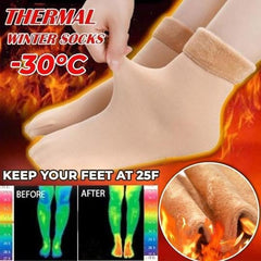 💖Pogrubiające zimowe skarpetki śnieżne z miękkiego aksamitu🧦